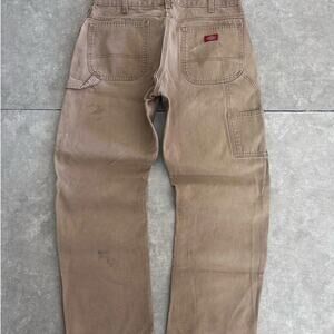90s Vintage Dickies Tan Carpenter Pants Size 36 x 32